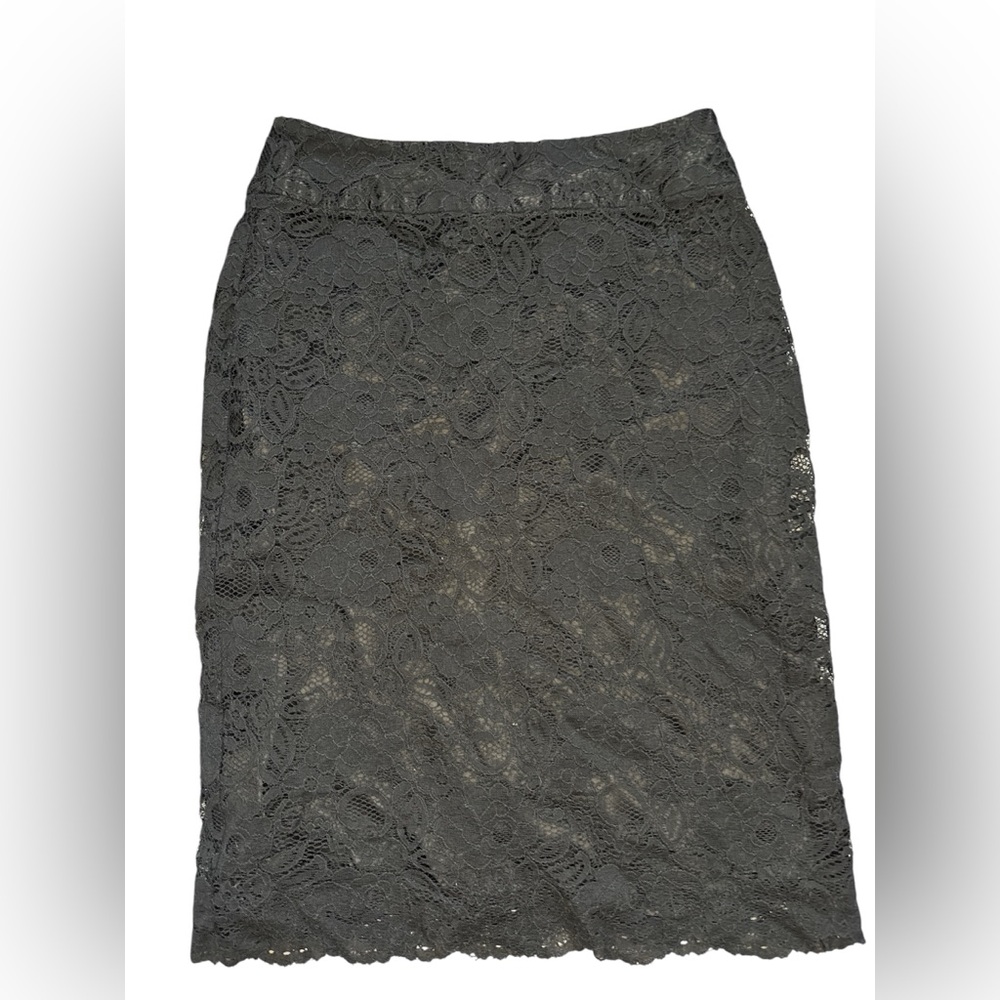 Banana Republic Black Lace Skirt
